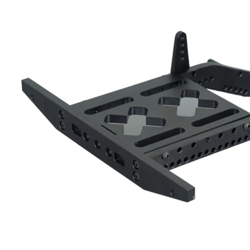 RC Car Accessories for Axial for SCX10 D90 TF2 B5 1/10 RC Crawler Metal for Chassis Set Rails Frame with Shock Towers for Leaf Springs Mounting Holes Upgrade