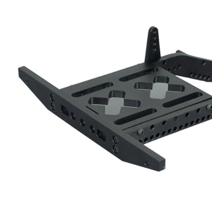 RC Car Parts for Axial for SCX10 D90 TF2 B5 1/10 RC Crawler Metal for Chassis Set Rails Frame with Shock Towers for Leaf Springs Mounting Holes Upgrade
