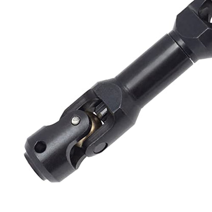 Universal Drive Shaft Transmission Shaft Metal Drive Shaft CVD Axle Set Lightweight Metal CNC Machined Suitable for RC Model Car Truck, Hole to Hole 60-77mm - color: Hole to Hole 60-77mm