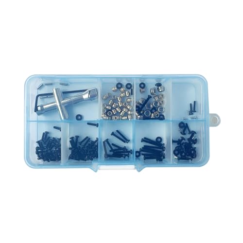1 Box Screws Case Set Assorted Nut Gasket Tool Kit for FMS Power Wagon FCX24 1/24 RC Car Accessory Part Accessory