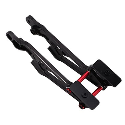 Metal Rear Wing Mount Set, 1/8 Aluminum Alloy Remote Control Car Upgrade Mount Accessory (2) - size: 2