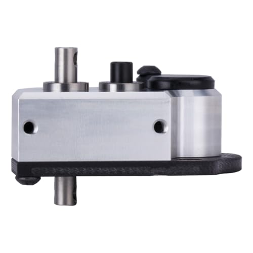 Ultralight LCG Transmission Tiny Gearbox with Slidable Shim for Portal Axle 1/10 RC Crawler LCG Chassis Capra F9 AR45 Axle (Silver)