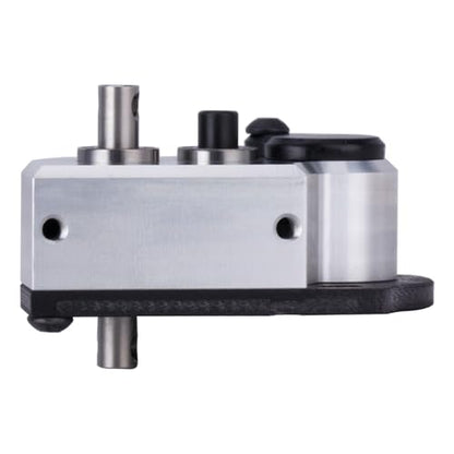 Ultralight LCG Transmission Tiny Gearbox with Slidable Shim for Portal Axle 1/10 RC Crawler LCG Chassis Capra F9 AR45 Axle (Silver)