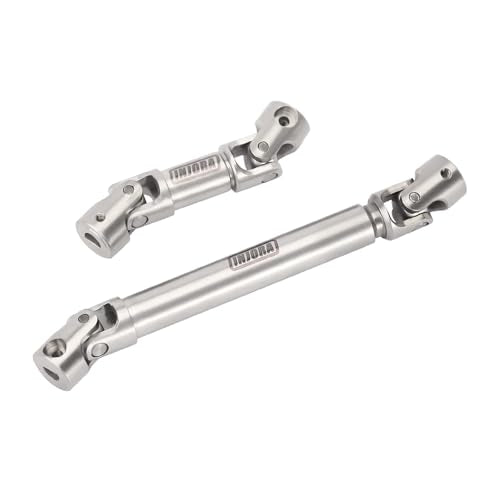 INJORA Stainless Steel D-Shaped Hole Drive Shaft for SCX24 Deadbolt GX470