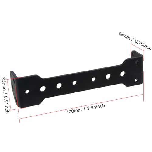 Aluminum Rear Body Mount Support for Tamiya ORV Chassis Monster Beetle Blackfoot 1/10 RC Crawler Car Upgrade Parts