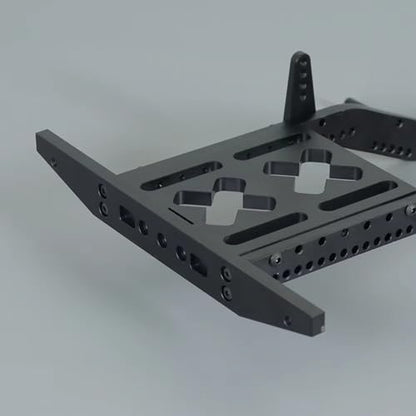 RC Chassis Frame Parts For Axial For SCX10 D90 1/10 RC Crawler Upgrade Metal For Chassis Set Rails Frame With Shock Towers For Leaf Springs Mounting Holes
