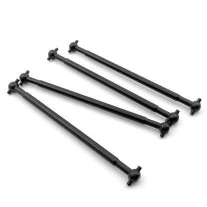 RC Car Accessories for HSP 1/10 94111 Metal Drive Shaft 89.5mm Dogbones 08029 Stub Wheel Axle 02033 RC Car Upgrade Parts Replacement RC Car Accessories(Black) - color: Black