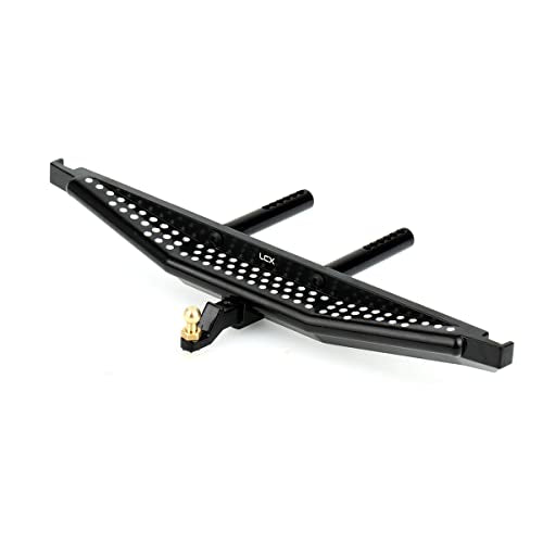 LCX Racing 1/10th RC Crawler Car Alloy Rear Bumper for TRX4 Axial SCX10 II 90046, Upgrades Parts Accessories
