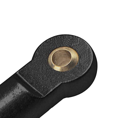 10Pcs ShareGoo M3 Tie Rod End Ball Head Holder Link 3mm Thread Ball Joint Compatible with Tamiya Redcat HSP Traxxas Axial SCX10 1/10 RC Car Truck Boat DIY Robot Airplane,L22mm (Black)