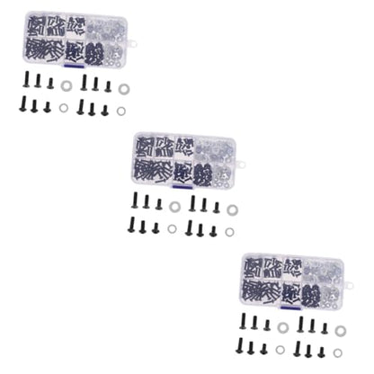 3sets Remote Screws Gaskets Repair Kit for Rc Crawlers Lightweight Fasteners Easy Installation for Models