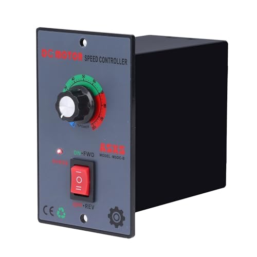 DC 12-60V 20A Brushless Motor Speed Controller w/ Forward/Reverse Switch | Suitable for DC Brushless Motors,Forward and Reverse Motor Speed Regulator,DC Motor Speed Controller
