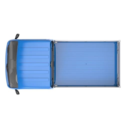 RC Car Accessories Compatible with WPL D12 WL01 for LDRC LD1297 1/12 1/16 RC Car Upgrade Parts Spare Replacement Accessories Acty Truck Body Shell(Blue) - size: Blue