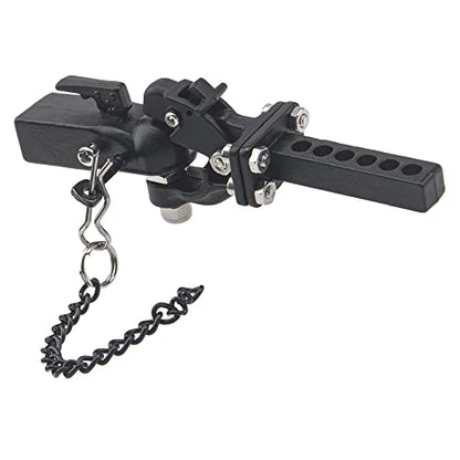 ShareGoo Metal RC Trail Tow Hitch Trailer Hook & Simulation M3 Ball Buckle Link Component Compatible with Traxxas TRX4 90046 90047 Axial SCX10 1/10 RC Crawler (RC Hook & Coupler)