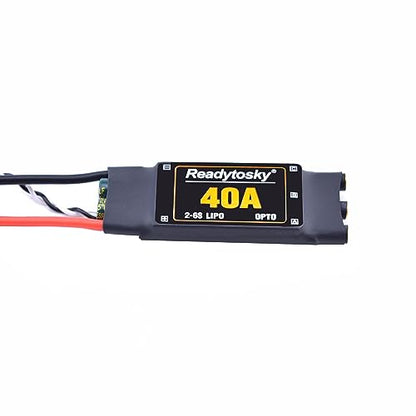 40A ESC OPTO 2-6S Brushless ESC Electronic Speed Controller | For F450 450mm F550 S500 ZD550 RC Helicopter Quadcopter(4PCS) - color: 40a Opto Esc 2-6s