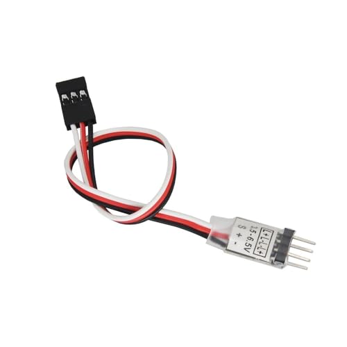RC 3-Channel LED Light Controller, 3.5-6.5V JR Plúg Board System, Remotely Control Headlights/Taillights for RC Car/Truck