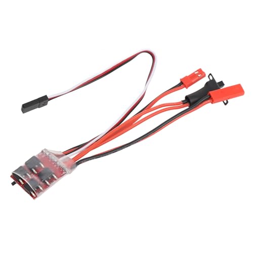 RC Car ESC Speed Controller with Brake 30A Brushed ESC Speed Controller for Car
