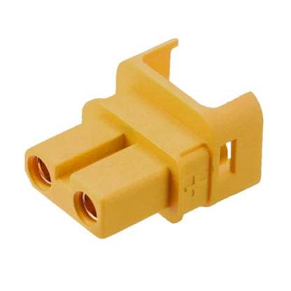 ELFCULB 10 Pairs Amass XT30ULW-B Connectors, XT30 Upgrade Female Connectors for Mini-UAV Robot Lipo Battery(Yellow) - color: 10pcs XT30ULW-B Female