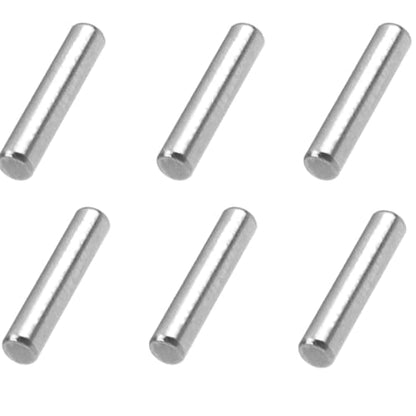 50Pcs ZQToday 1.5x5mm Dowel Pin Hex Wheel Hub Nut Pins Hinge pin Compatible with Axial SCX24 Deadbolt JLU Gladiator Bronco FMS FCX24 1/24 RC Crawler Car,TRAXXAS 1/18 HSP 1/18 YDT815-17