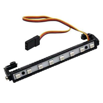 1:18 RC Roof Rack Upgrades Parts Accessories for 1/18 RC Crawler Car TRX4M FMS (Light & Roof Rack)