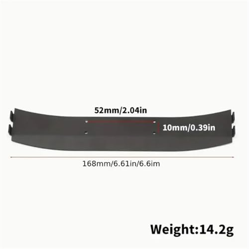 RC Car Toys Parts for Tamiya TT02X V0194123PGT2 for YOKOMO for HSP 1/10 Metallized Drag for Racing Rear Wing Spoiler Drift Car Upgrade Parts