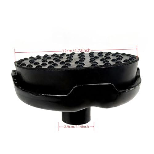 Horizontal Jack Tray Heavy Duty Jack Spare Part Jack Accessories Spare Part Support Top Repair Car Towing for 3T 4T Car (Tray & Foot Pads) - style: Tray & Foot Pads