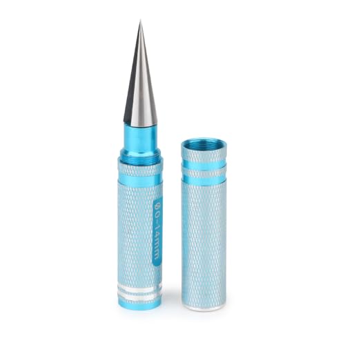 Rongon luminum Alloy 0-14mm Hole Puncher Reamer Hole Punch Opener Reamer Tool with Protective Sleeve for RC Car Truck Body Shell Connector