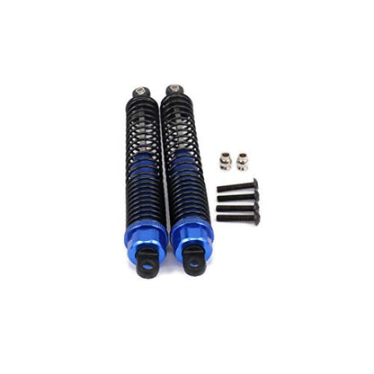Shock Absorber Damper 130mm Oil Adjustable Alloy Aluminum for RC Car 1/10 Crawler Truck Upgraded Hop-Up Parts ECX VRX HPI HSP Traxxas Losi Axial Tamiya Redcat Himoto Losi(Dark Blue)