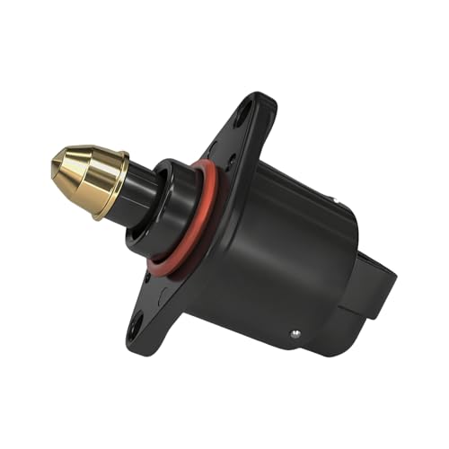 Car Idle Speed Control Valve, Throttle Stepper Motor, Auto Fuel Injection Idle Air Control Valve for Stable Engine Operation, Modified Repair Accessories, Replaces OEM# 90380 10526 90325864