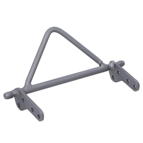 Ultra Hard Titanium Alloy 1/10 RC Crawler Bumper Front Bumper Hand Welding Bull Bar for Vanquish F10 Phoenix (front bumper A)