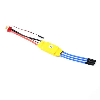 GoolRC 2212 1400KV Brushless Motor 30A ESC with T Plug 3.5mm Banana Connectors for RC Plane Helicopter Electronic Speed Controller - size: 1400kv with esc
