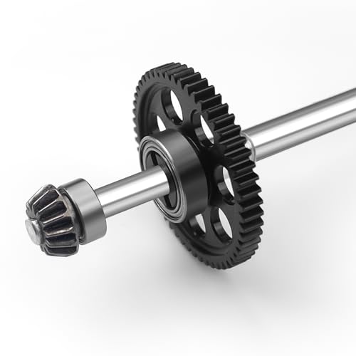 LSG Steel 0.5M 54T Spur Gear for 1/18 Tra-xxas LaTrax Teton Rally SST Teton | Metal Heavy Duty Precision CNC Machined Main Gear for RC Car Upgrades Part