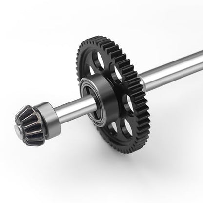 LSG Steel 0.5M 54T Spur Gear for 1/18 Tra-xxas LaTrax Teton Rally SST Teton | Metal Heavy Duty Precision CNC Machined Main Gear for RC Car Upgrades Part