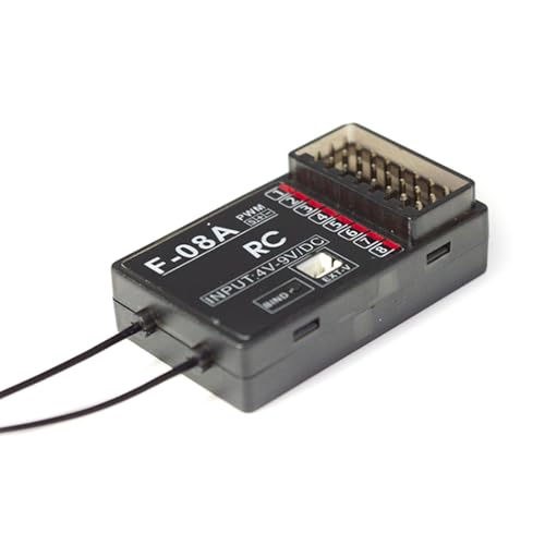 4/6/8CH Receiver Multiple Frequency F04A F06A F08A for Remote Models Enhances Stability and Easy Installation