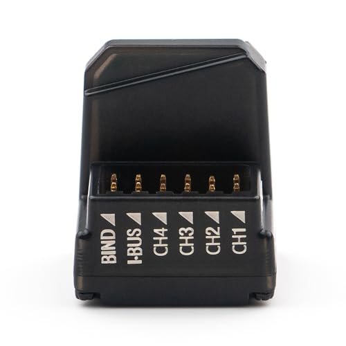 Flysky FGr4S V2 AFHDS 3 4CH Receiver for Flysky NB4 Series | Compatible with Flysky Noble NB4, NB4+, NB4 Pro, NB4 Pro+ and NB4 Lite transmitters