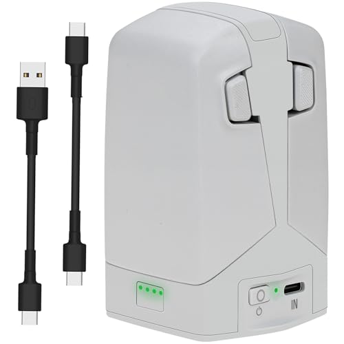 Battery Charger for DJI FLIP, Drone Batteries Charging Hub Quadcopter Battery Dual-Channel Charge Station with Cable Power Adapter Maintenance Device