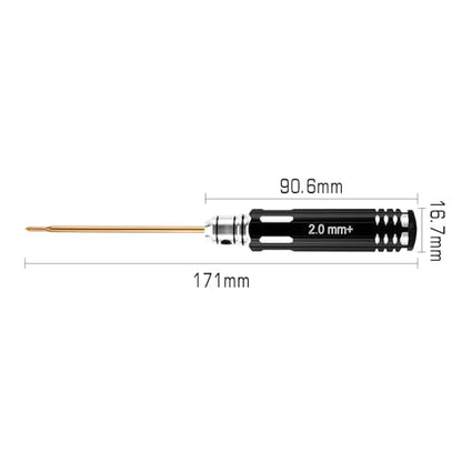 INJORA 2.0mm+ Phillips Screwdriver 3.0mm Hex Nut Driver, RC Tool for SCX30