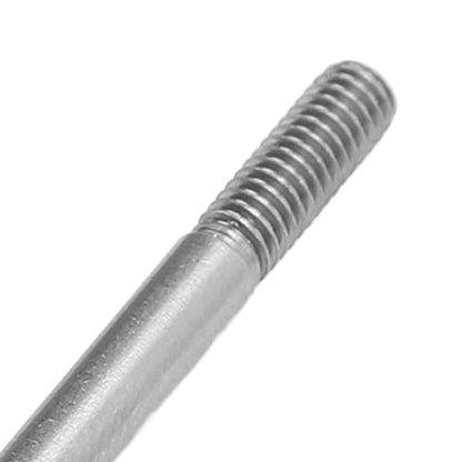 RC Steel Turnbuckle, 2pcs RC Turnbuckle M4 63mm Upgrade Part Steel Turnbuckle Rod RC Turnbuckle Link Car Upgrade Part for 1/10 RC Car