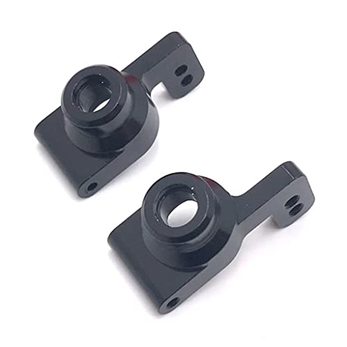 2/Set RC Car Metal Rear Axle Carrier Spare Parts Set for WLtoys 144001 1240191 24018 - Weight Metal - Upgrade Performance and Durability - Easy to Install - - Black - color: Black