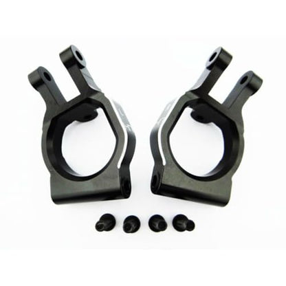 Hot Racing DBL1901 Aluminum Spindle Carrier Caster Block Set: Losi Desert Buggy XL