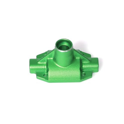 Aluminum Alloy Bridge Shell Cover RC Upgraded Parts for LOSI 1/18 Mini LMT 4X4 Brushed Monster Truck RTR-LOS01026 RC Car (Green) - color: Green