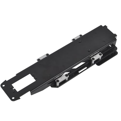 Aluminum Main Chassis for Traxxas Stampede 2WD VXL Brushless Monster Truck Craniac Chassis & ESC Mount 3622 3626 (Black) - color: Black