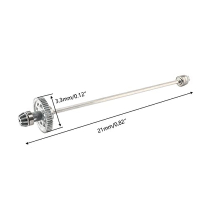 1:10 9125 RC Trucks Car Upgraded Original Parts Aluminum Main Drive Shaft 25-ZJ05 LG-ZJ05 for High Speed 1:10 9125 RC Trucks (Longer) - color: Aluminum Longer 25-zj05