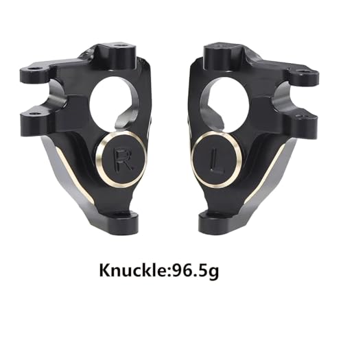 F10 Axle Brass Weights Steering Knuckles Front and Rear Portal Cover for 1/10 RC Crawler Vanquish VRD VS4-10 Phoenix LCG Upgrade (Knuckles)