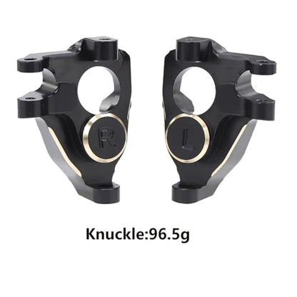 F10 Axle Brass Weights Steering Knuckles Front and Rear Portal Cover for 1/10 RC Crawler Vanquish VRD VS4-10 Phoenix LCG Upgrade (Knuckles)