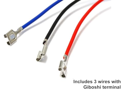 iJDMTOY 9007/9004 to H13/9008 or H4/9003 Giboshi Terminal Polarity Adjustable Conversion Adapter Wiring Kit Compatible with Light Bulb Conversion Retrofit