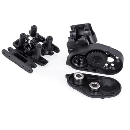 RC Cars Models Parts for Bronco for Wrangler SCX30 1/30 Rc Car Replacement Parts Carbon Steel Transmission Gearbox Gear Set with Bearings Crawler
