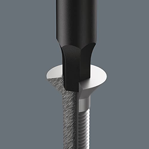 WERA 05118066001 2054 Screwdriver for Hexagon Socket Screws for Electronic Applications, 1.5 x 60 mm - size: One Size
