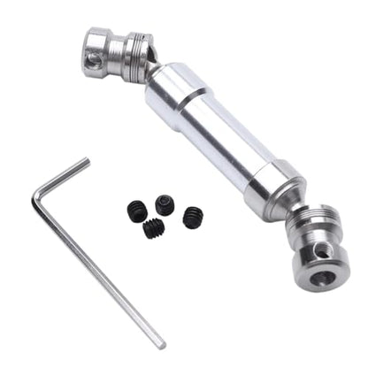RC Car Drive Shafts Compatible with Wltoys 12428 12423 1/12 RC Road Short Course for Desert for Buggy Car Parts 1Pcs Metal Rear Center Drive Shaft CVD