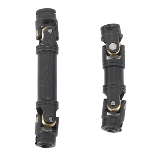 RC Drive Shaft Replacement Adjustable Metal Front Rear CVD Driveshaft 1/18 RC Crawler Wheel Shaft Set