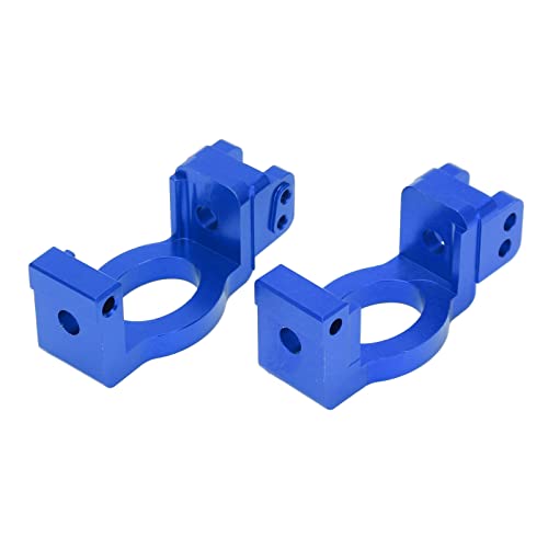 Metal C Hub Carrier Caster Blocks C Shaped Wheel Seat Base Set High Performance RC Car Upgrade Parts for 1/6 Shredder Model Durable Aluminum Alloy Construction (Dark Blue) - color: Dark Blue